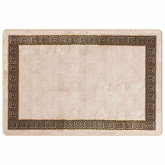 Chodnik dywanowy MARSA Czarny 100 x 150 cm Poliester i PVC