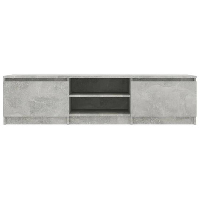 vidaXL Szafka pod TV, betonowy szary, 140x40x35,5 cm