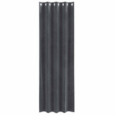 Zasłony zaciemniające 2 pcs Jasnoszary 140 x 260 cm Aksamit