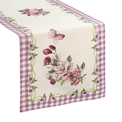 Obrus Fio fioletowy 45x140