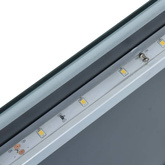 vidaXL Ścienne lustro łazienkowe z LED, 60 x 80 cm wariant 5