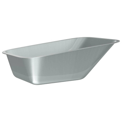 Zastąpienie tacy widlaka Srebrny 88 x 60 x 32 cm Stal