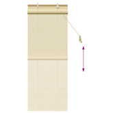 Roleta naturalny 40 x 160 cm Bambus