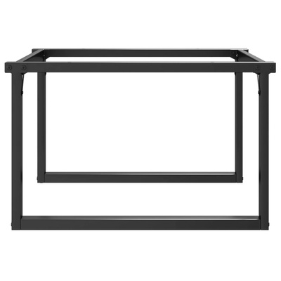 Nogi do stolika kawowego w kształcie czworokąta, 70x60x43 cm