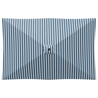 Parasol ogrodowy z podstawą 200 x 300 cm Poliester Prostokątny