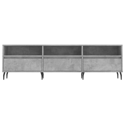 vidaXL Szafka pod TV, szarość betonu, 150x30x44,5 cm wariant 7