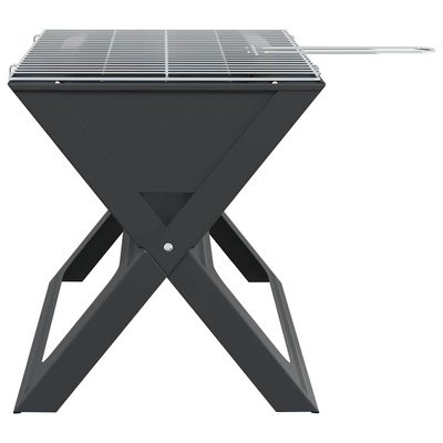 Grill na świeżym powietrzu Czarny 46 x 31 x 31 cm Stal
