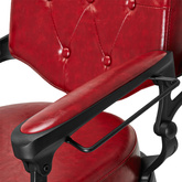 Gabbiano fotel barberski President Czerwony 148102