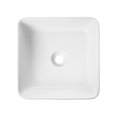 Umywalka nablatowa akte, 38 cm, kwadratowa CE-54-K01-C Invena
