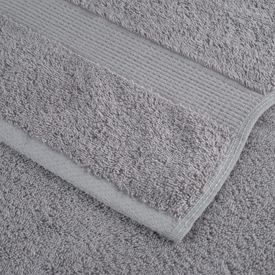 Ręczniki premium, SOLUND 10 szt., szare, 100x150 cm, 600 g/m?