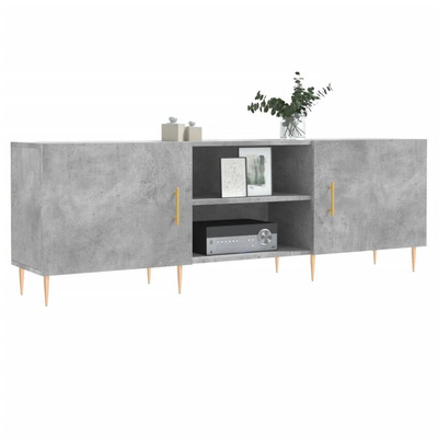 vidaXL Szafka pod TV, szarość betonu, 150x30x50 cm