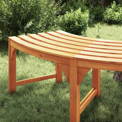 Ławka Drzewna 4 -Seater 210 x 80 x 45 cm Naturalny