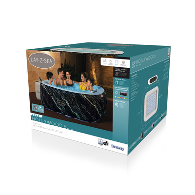 Dmuchane SPA Ogrodowe Hollywood 180 x 66 cm Bestway 6001F