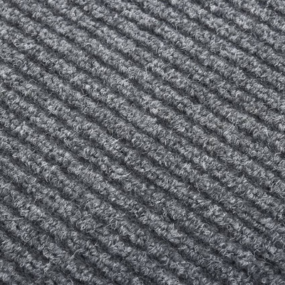 vidaXL Dywanik pochłaniający zabrudzenia, 100x500 cm, szary