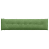 Poduszka na plecy Jasnozielony 200 x 50 cm Tkanina sztruksowa