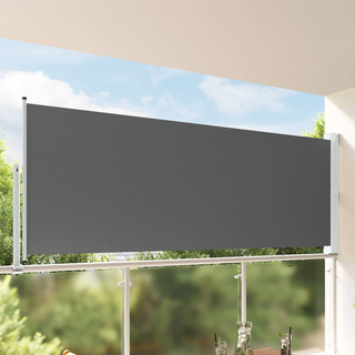 Boczny Markiz 160 x 300 cm Prostokątny antracytowy