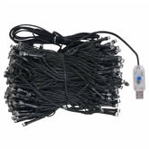 vidaXL Sztuczna choinka z lampkami i bombkami, biała, 120 cm, PVC model standard
