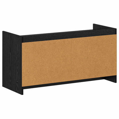 Szafka na buty z przechowywaniem Czarny dąb 100 x 39,5 x 51 cm