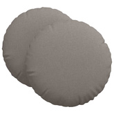Poduszki na siedziska 2 pcs Ciemnoszary ?60 x 21 cm tkanina