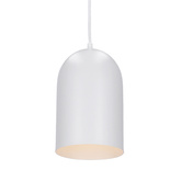 Lampa wisząca owalna biała 1xE27 Oss Ledea 50101184