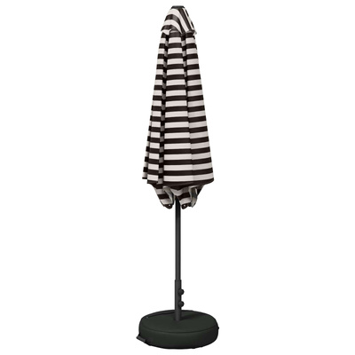 Parasol ogrodowy z podstawą 270 x 270 cm Poliester Prostokątny