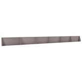 Mur oporowy 6 szt. 100 x 12 x 40 cm Stal kortenowska Rdzawy