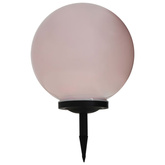 Kulista lampa solarna na zewnątrz, LED, 40 cm, RGB