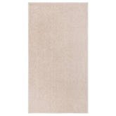 vidaXL Dywan z krótkim runem, 80 x 150 cm, ciemny beż