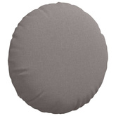 Poduszki na siedziska 2 pcs Ciemnoszary ?80 x 29 cm tkanina