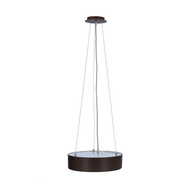 Lampa wisząca z abażurem Zigo nowoczesna LED 16W zimna do salonu