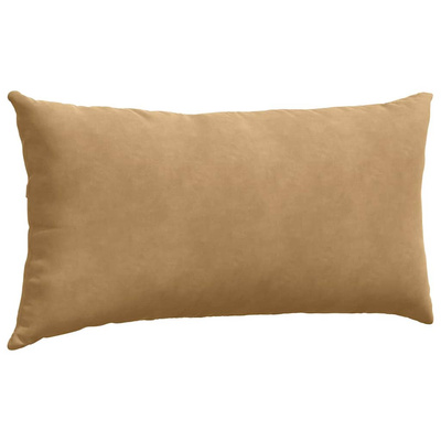 Poduszki na sofę 2 pcs Brązowy 80 x 40 cm Tkanina sztruksowa