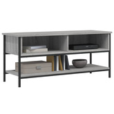 vidaXL Szafka pod TV, szary dąb sonoma, 100x35x45 cm
