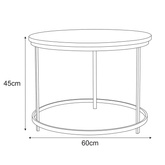 Meble dekoracyjne KS-30 KOMPLET STOLIKÓW z serii KAJA HOME