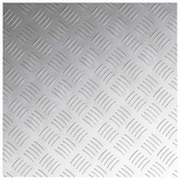 Stopień Kwadrat 4 pcs Srebrny 50 x 50 cm Aluminium