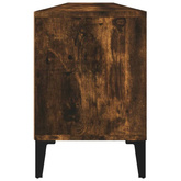 vidaXL Szafka pod TV, przydymiony dąb, 150x30x44,5 cm