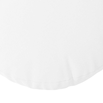 Poduszki na siedziska 2 pcs Biały ?80 x 29 cm tkanina