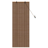Roleta brązowy 40 x 160 cm Bambus