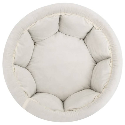 vidaXL Legowisko dla psa, 70x70x26 cm, brązowe