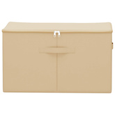 Skrzynia do przechowywania 2 pcs kremowy 60 x 43 x 35 cm