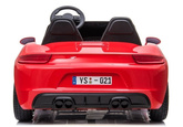 Auto na akumulator YSA021A Światła LED MP3 Czerwony Lakierowany