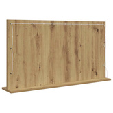 Lustro toaletowe Dąb rzemieślniczy 100 x 55 x 18 cm Prostokątny