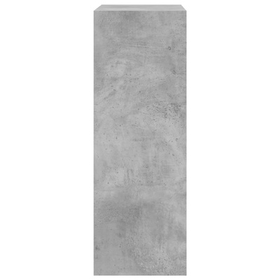 Szafka na buty, szarość betonu, 60x34x96,5 cm