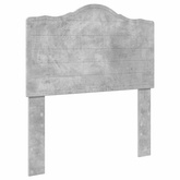 Ramka łóżka Betonowy Szary 90 x 200 cm Drewno inżynieryjne