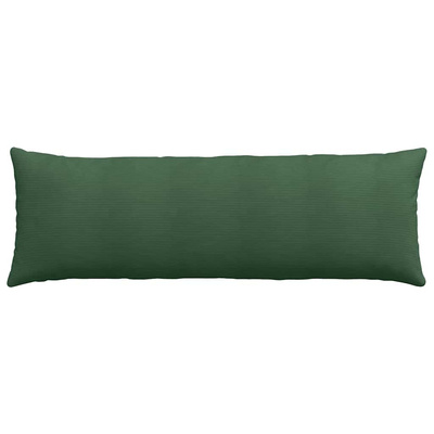 Poduszki na sofę 2 pcs Ciemna zieleń 120 x 40 cm