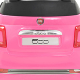 Samochód jeździk Fiat 500, różowy