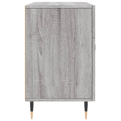 Komoda, szary dąb sonoma, 100x36x60 cm, materiał drewnopochodny vidaXL