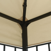 vidaXL Altana 3x4 m, kremowa