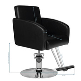 Hair System fotel fryzjerski HS40 czarny 126388