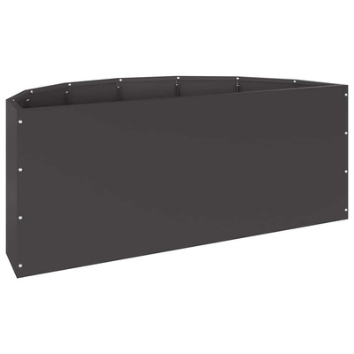 Donica Czarny 90 x 45 x 35 cm Stal