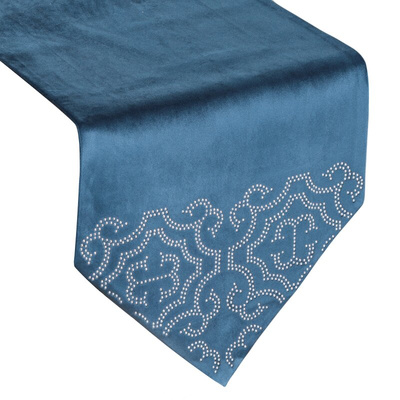 Obrus Odel granatowy 32x140